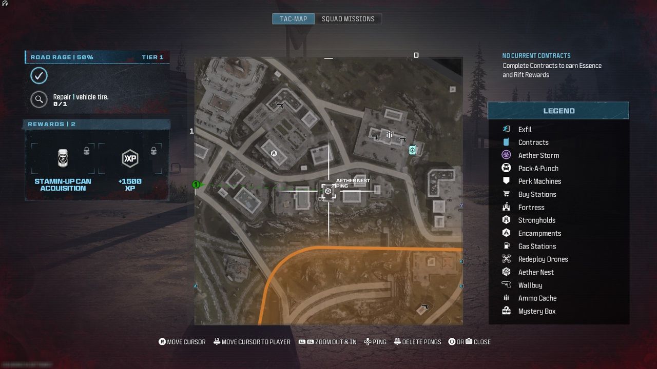 Modern Warfare 3 zombies Schematics - Aether Nest location