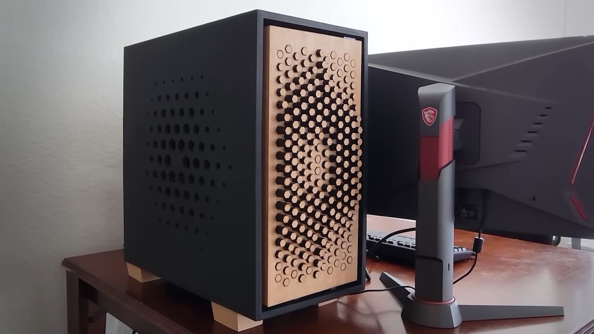 Modder creates an awesome modular kinetic PC case — 3D-printed