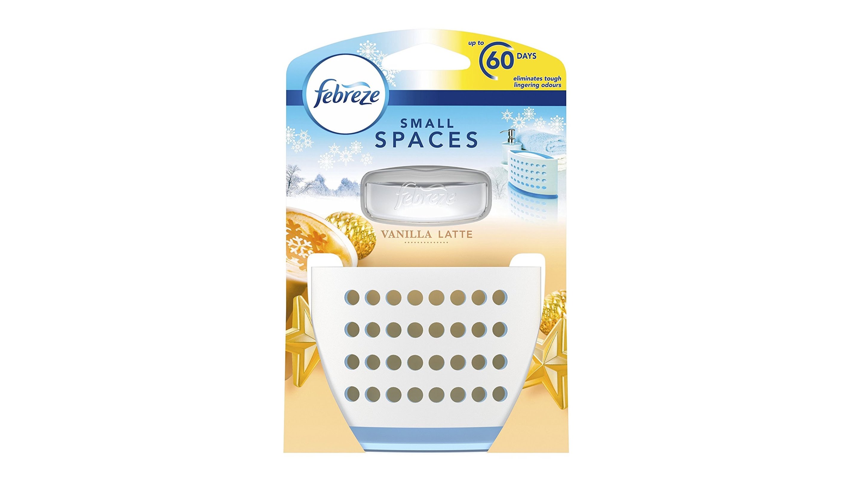 Best air freshener for small homes: Febreeze Vanilla Latte small spaces air freshener