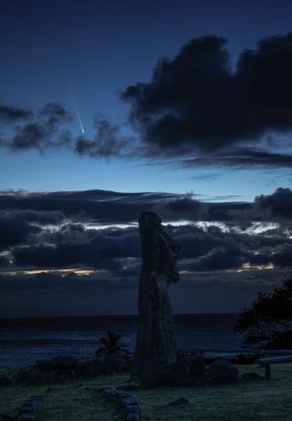 Easter Island by night