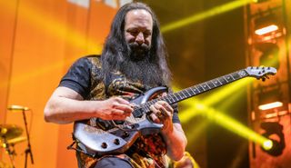 John Petrucci performs with Dream Theater at Oslo Spektrum on May 19, 2022 in Oslo, Norway