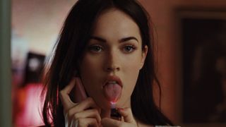 Megan Fox burning her tongue in Jennifer's Body. 