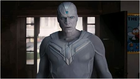 White Vision in WandaVision