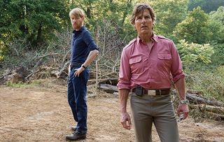 American Made Domhnall Gleeson and Tom Cruise