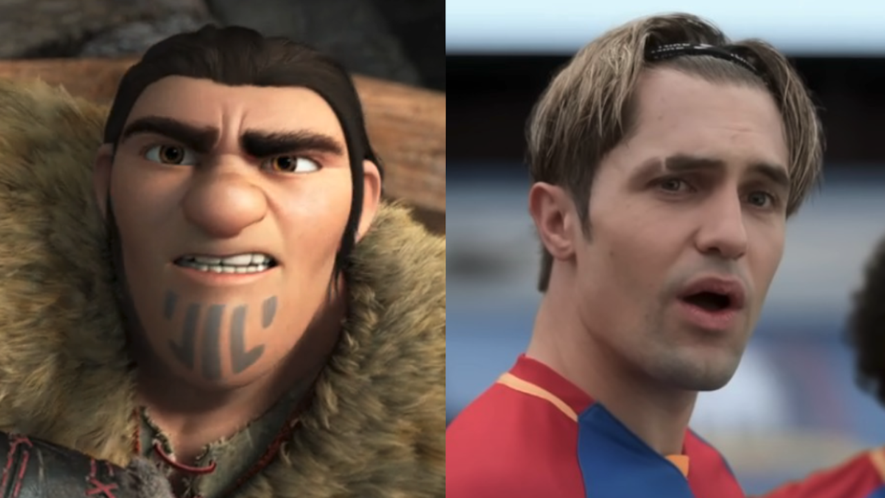 Eret in How To Train Your Dragon 2 and Phil Dunster as Jamie Tartt in Ted Lasso