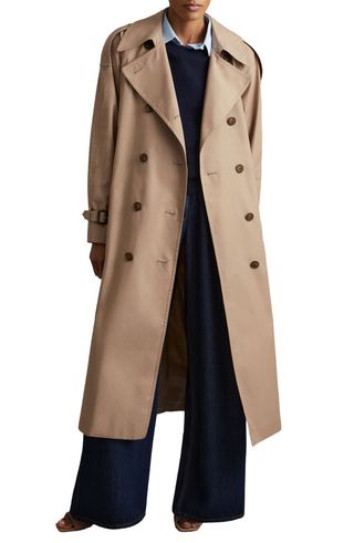 Jenna Cotton Blend Trench Coat