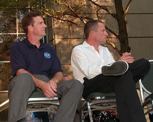 Senator DeMint and Armstrong just back from New Orleans