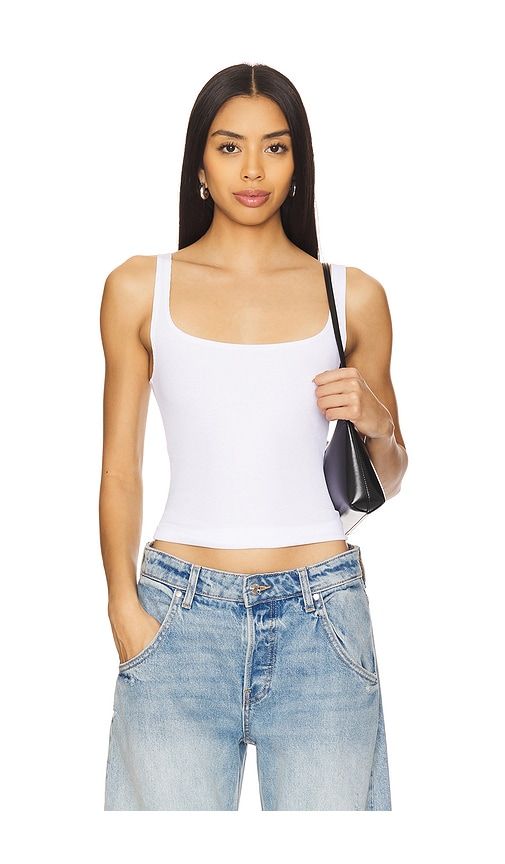 Scoop Ribbed Tank