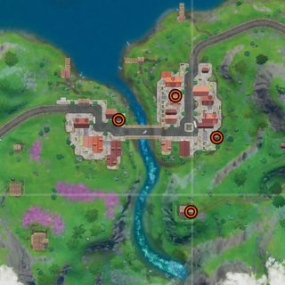 Fortnite Floating Rings at Misty Meadows map