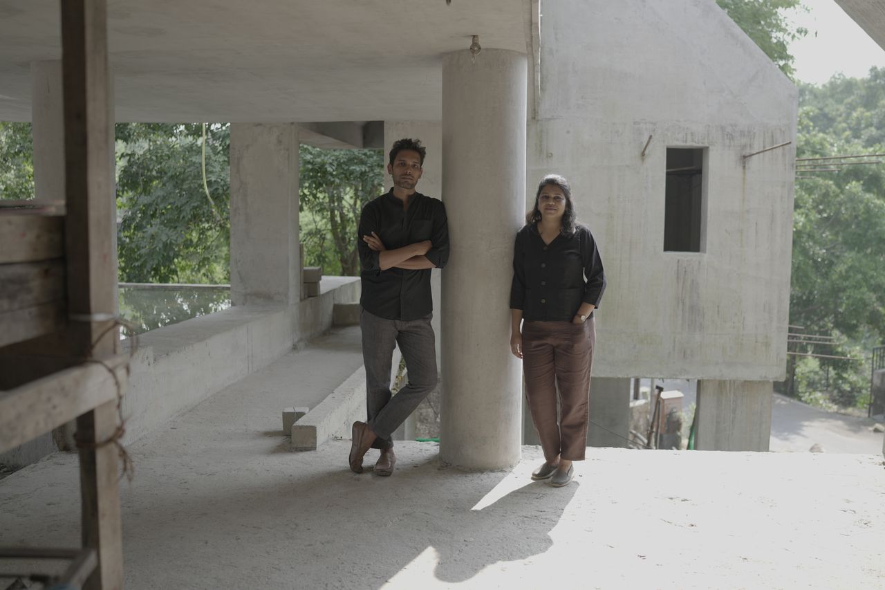 AtArchitecture founders Neha Rane and Avneesh Tiwari portrait