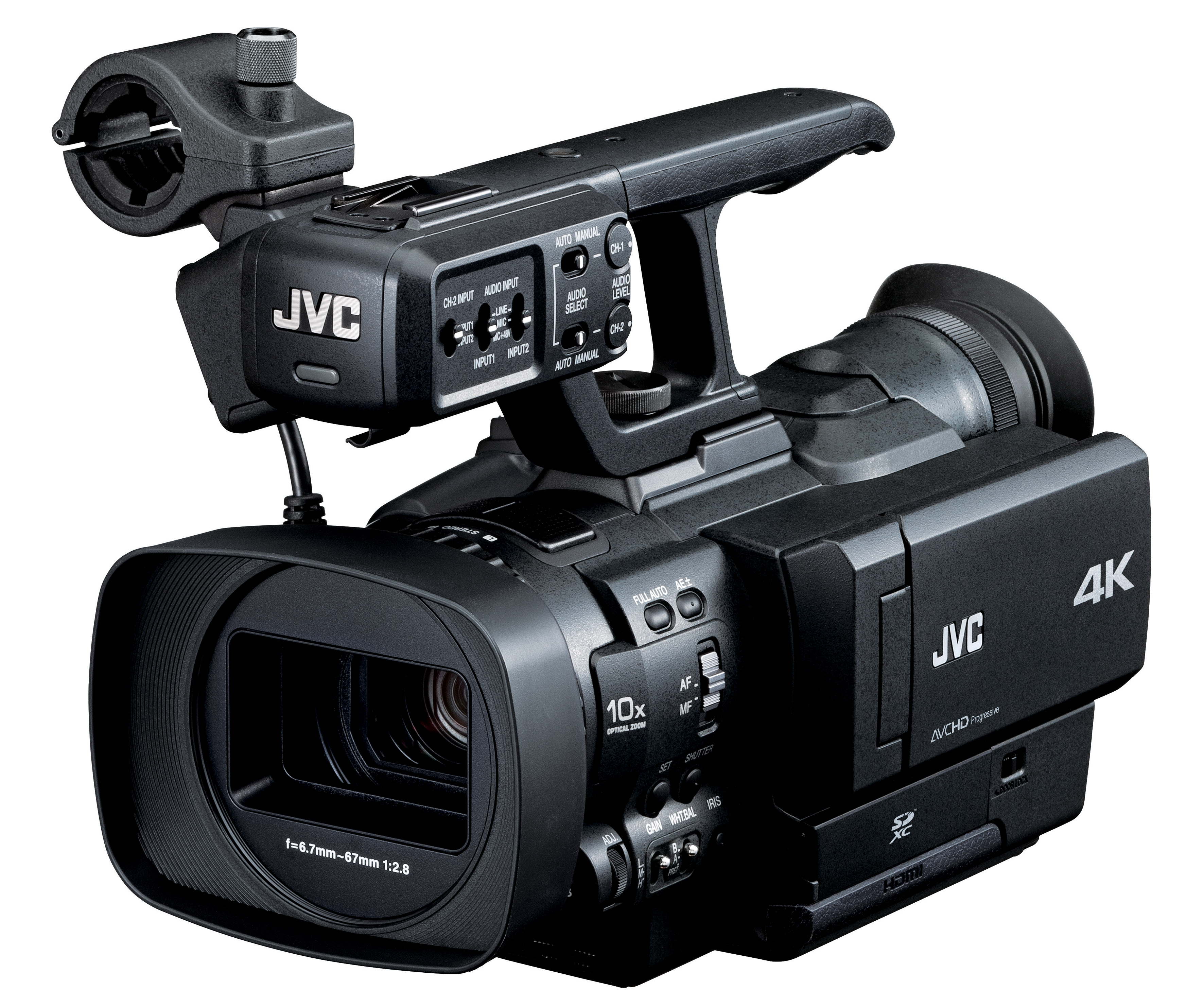 JVC unveils world&#039;s first 4K handheld camcorder