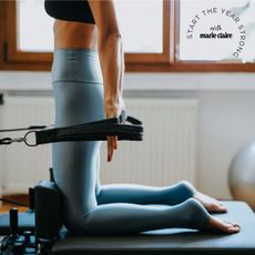 Morning workout benefits: A woman on a Reformer