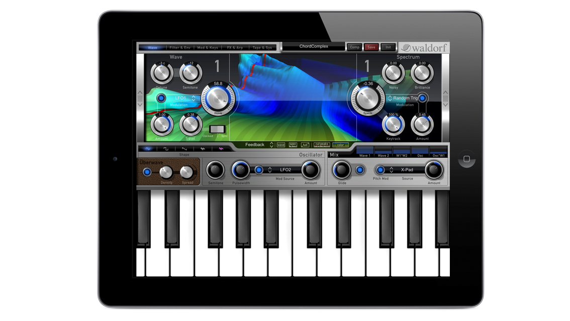 Waldorf Nave Wave Screen