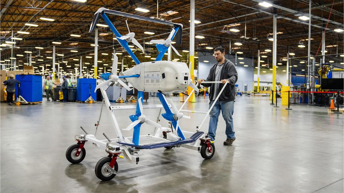 Amazon's Prime Air delivery drones are finally taking off here's what
