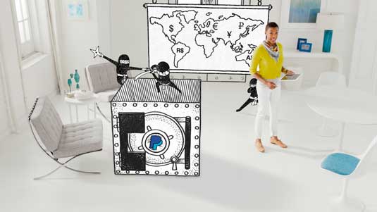 A still from the TV advertising campaign due to launch today