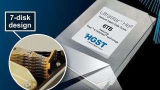 HGST 6TB hard disk drive