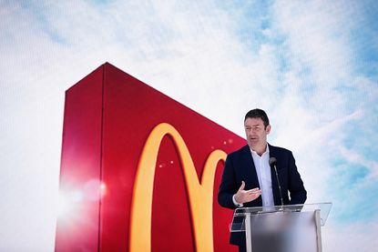 McDonald's CEO Stephen Easterbrook.