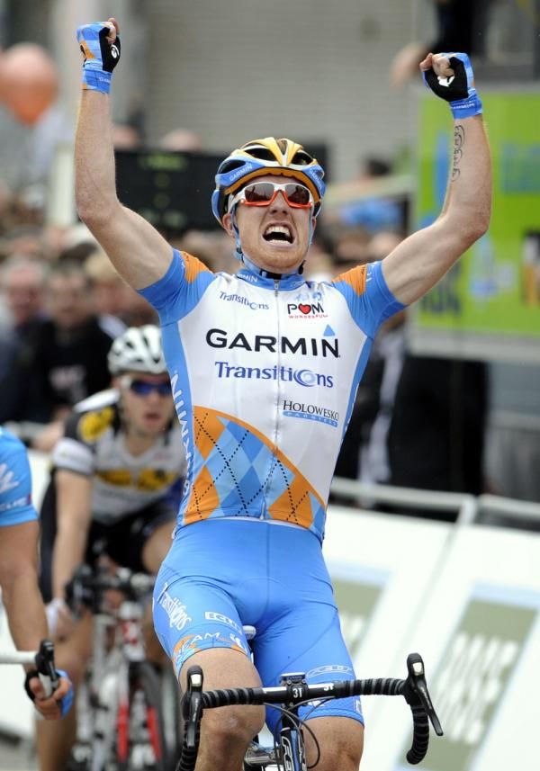 Tyler Farrar (Garmin-Transitions) wins Scheldeprijs