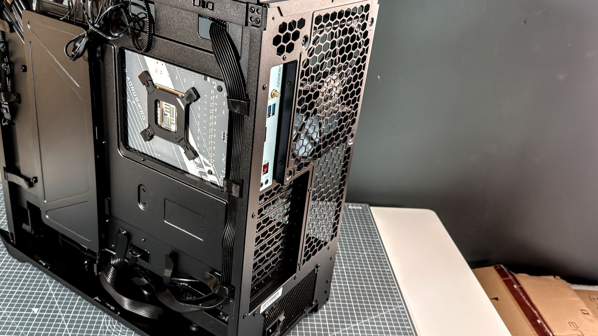 A Cooler Master HAF II 500 case as I build a PC into it.