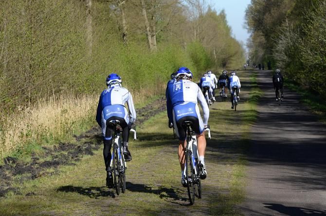 UnitedHealthcare on the Arenberg cobbles