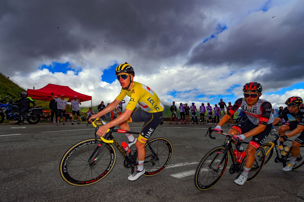 Tour de France 2021 - 108th Edition - 17th stage Muret - Col du Portet 178,4 km - 14/07/2021 - Tadej Pogacar (SLO - UAE Team Emirates) - photo Dario Belingheri/BettiniPhoto&Acirc;&copy;2021