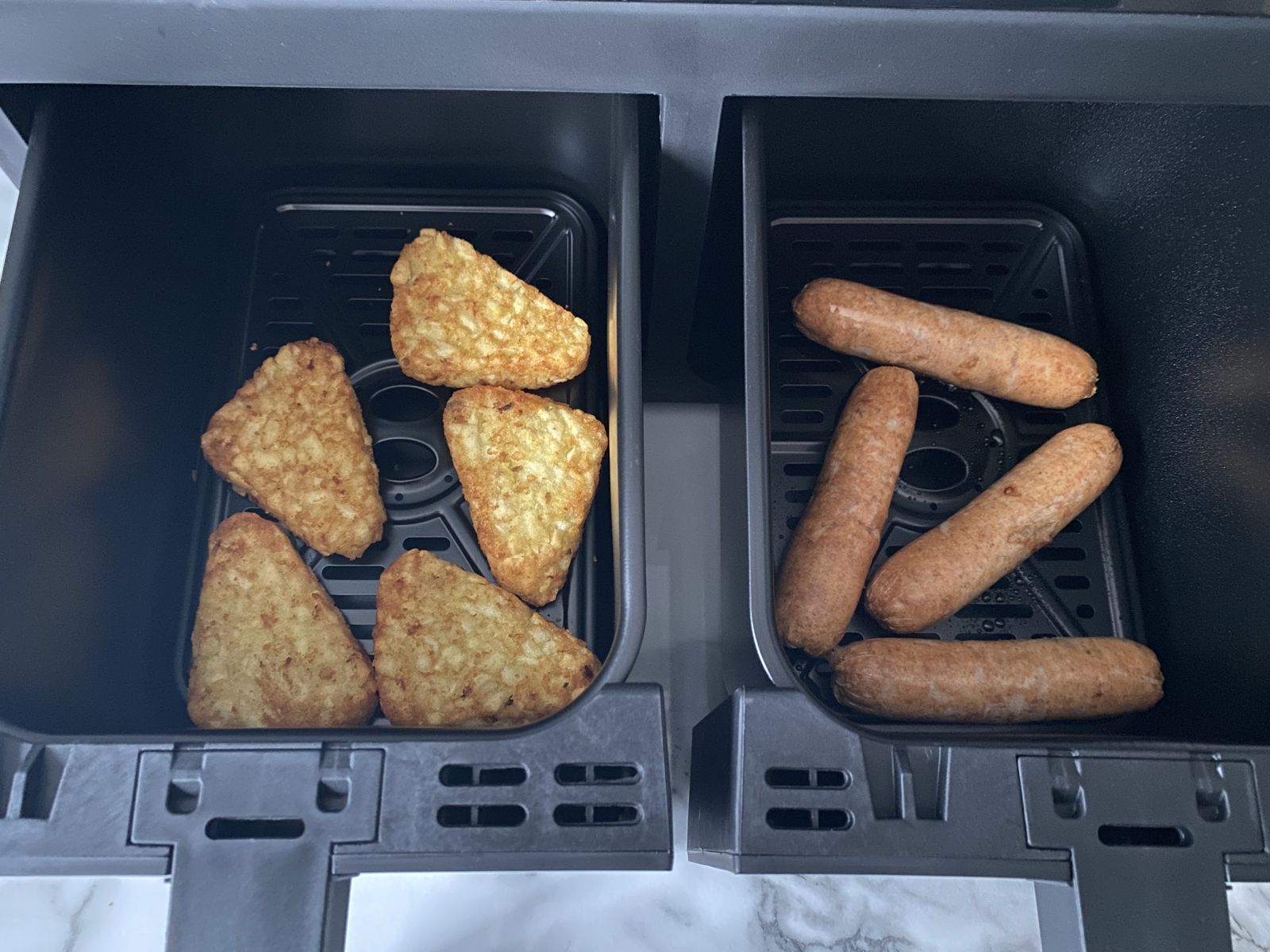 Salter Dual Air Fryer EK4750BLK review GoodtoKnow