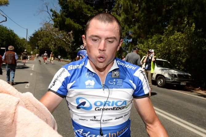 Simon Gerrans will swap blue for ochre tomorrow