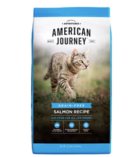 American Journey Salmon Recipe Grain-Free Dry Cat Food RRP: $33.35 | Now: $31.68 (autoship) | Save: $1.67 (5%)