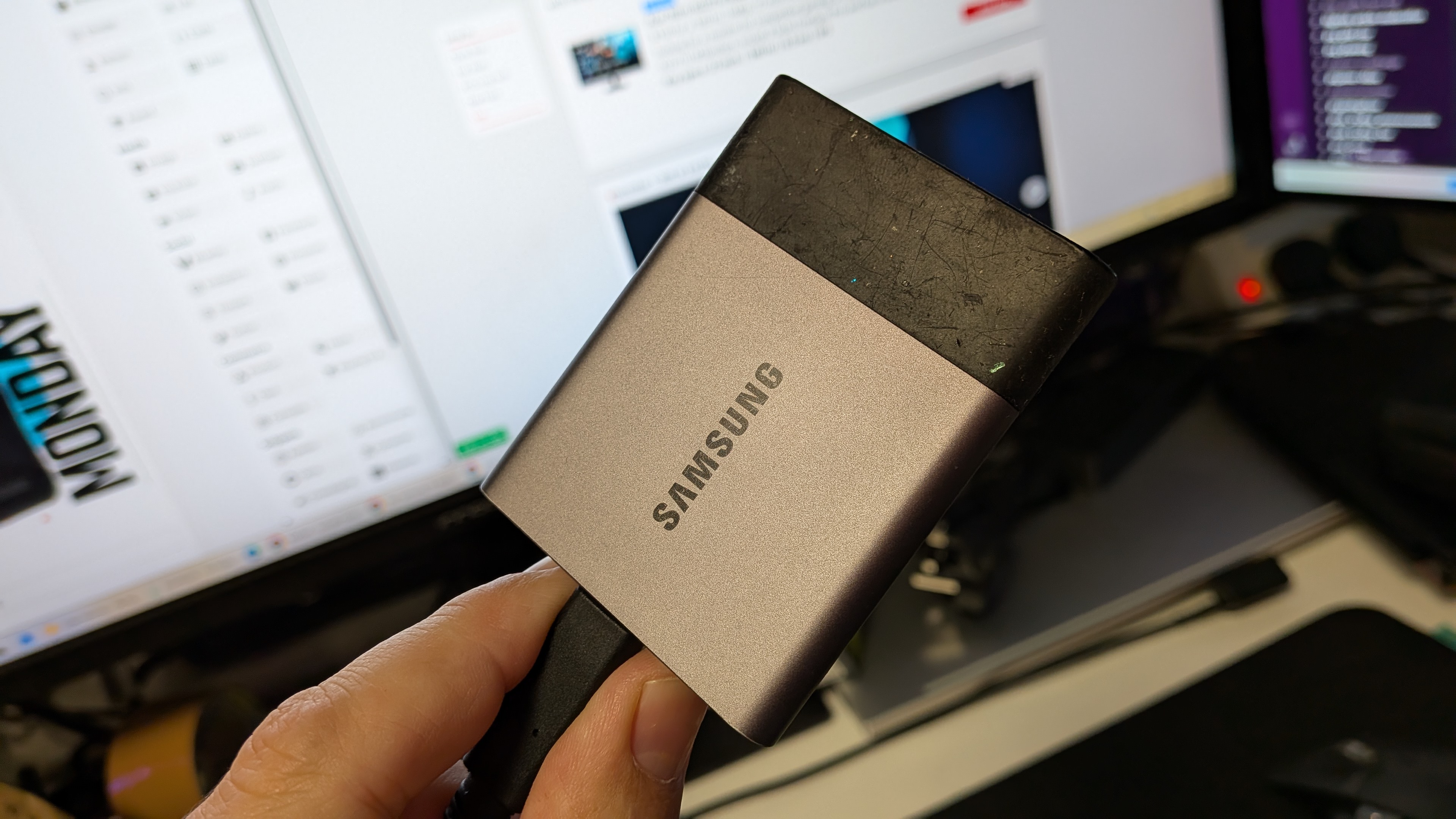 Samsung T3 external SSD