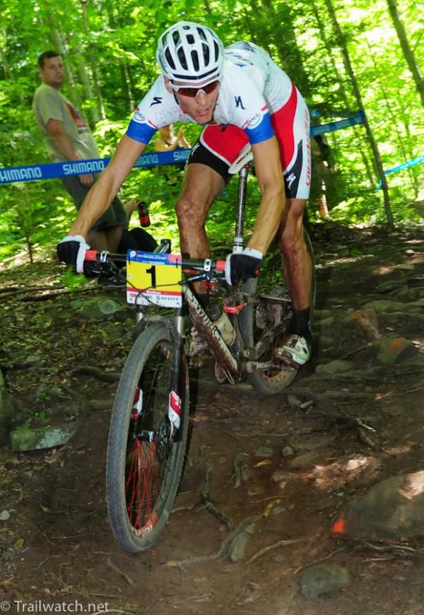 Jaroslav Kulhavy (Specialized) riding nearly the whole race alone