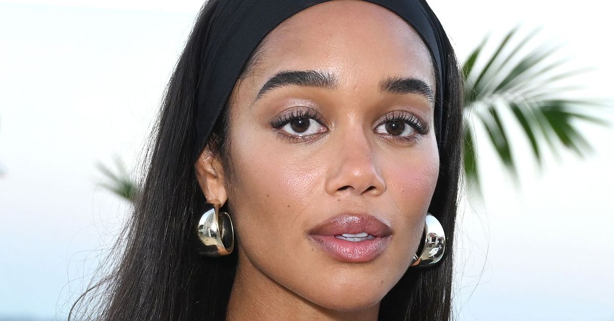 Laura Harrier’s Paris Airport Outfit Achieved the Impossible and Made Leggings Look Fresh