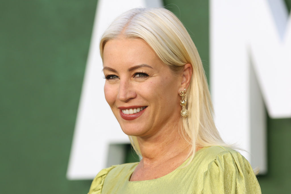 Denise Van Outen attends the "Amsterdam" European Premiere at Odeon Luxe Leicester Square