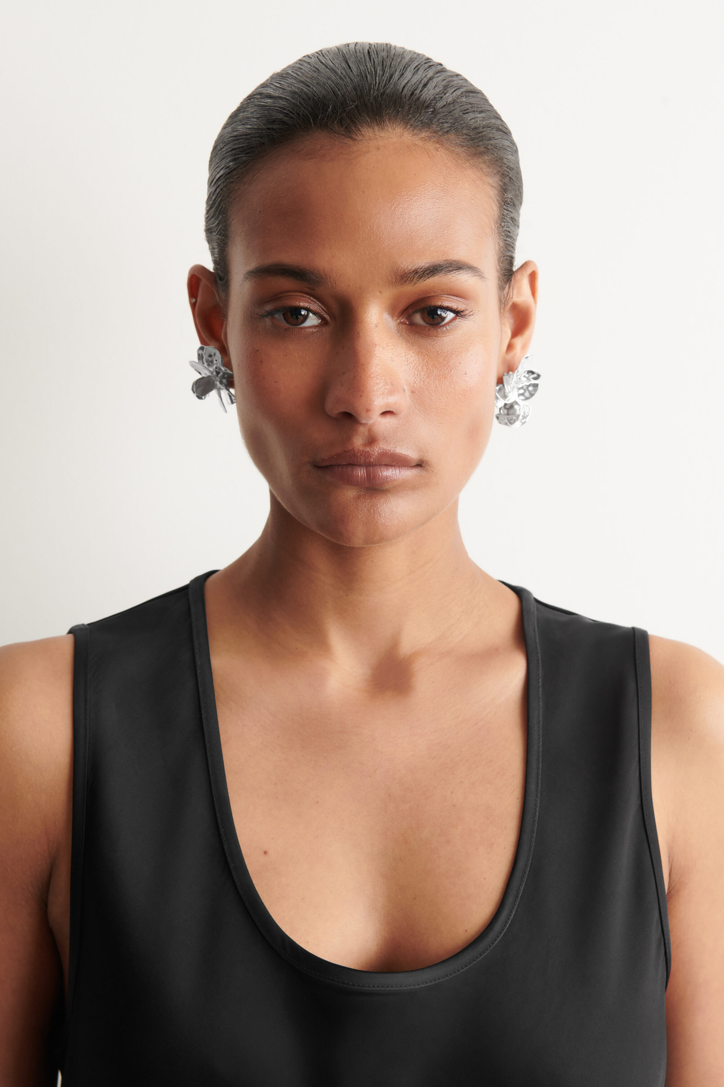 Mismatched Floral Earrings