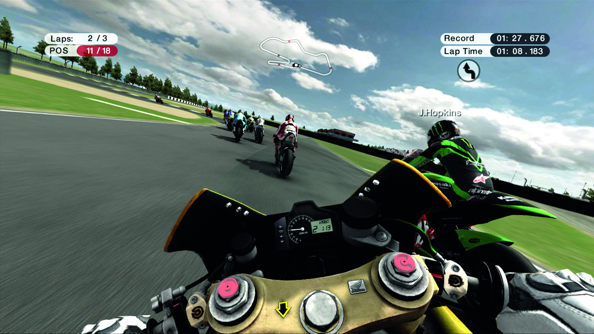 Screenshot of MotoGP 08 (Windows, 2008) - MobyGames