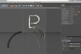 bezier tool to wrap objects