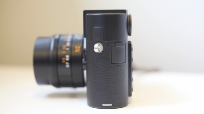 Side-on lens view