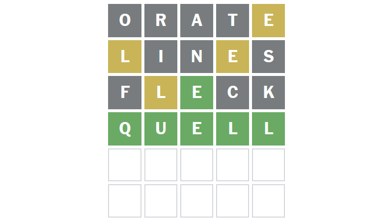 Wordle #1,820
