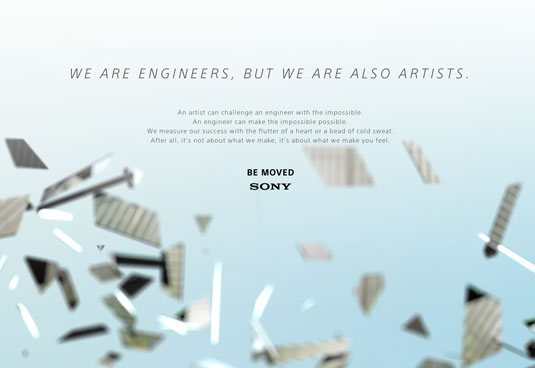 sony parallax scrolling