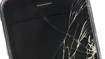 smashed phone