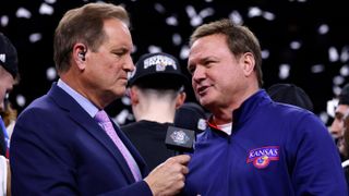 Jim Nantz Bill Self March Madness 2022