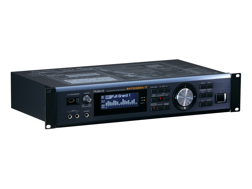Integra-7 can also function as an audio interface.