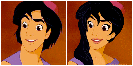 Genderbent Aladdin