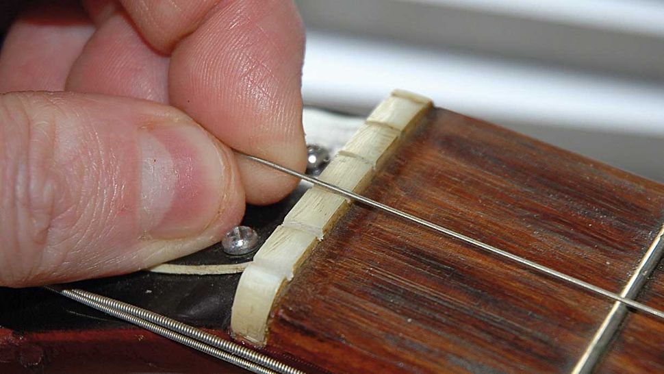Guitar setup how to repair a faulty guitar nut MusicRadar