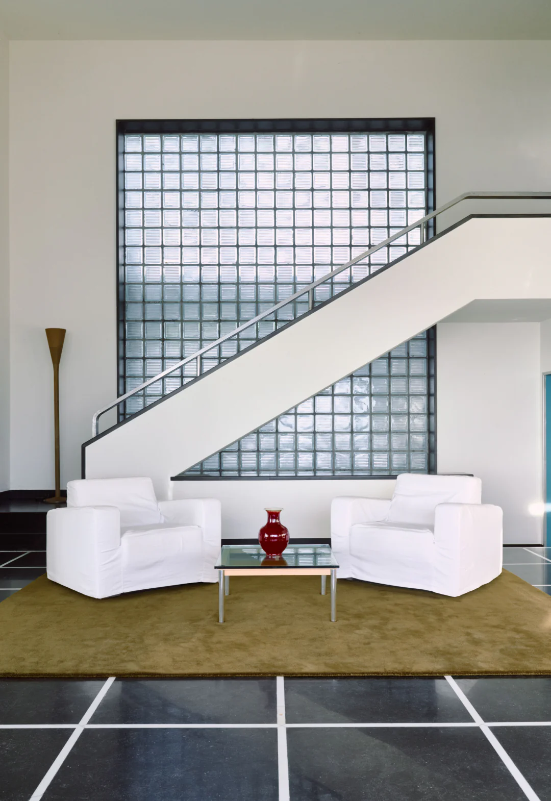 Solid Green Umber Rug by Layered Interiors