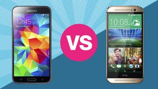 HTC One (M8) vs Samsung Galaxy S5