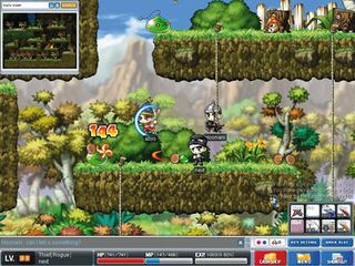 Maplestory scene