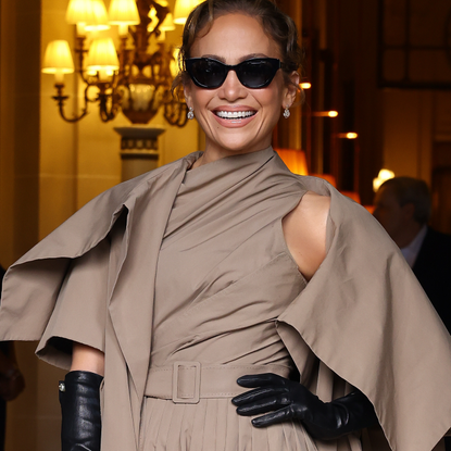 Jennifer Lopez attends the Christian Dior Haute Couture Fall/Winter 2024-2025 show as part of Paris Fashion Week on June 24, 2024 in Paris, France.