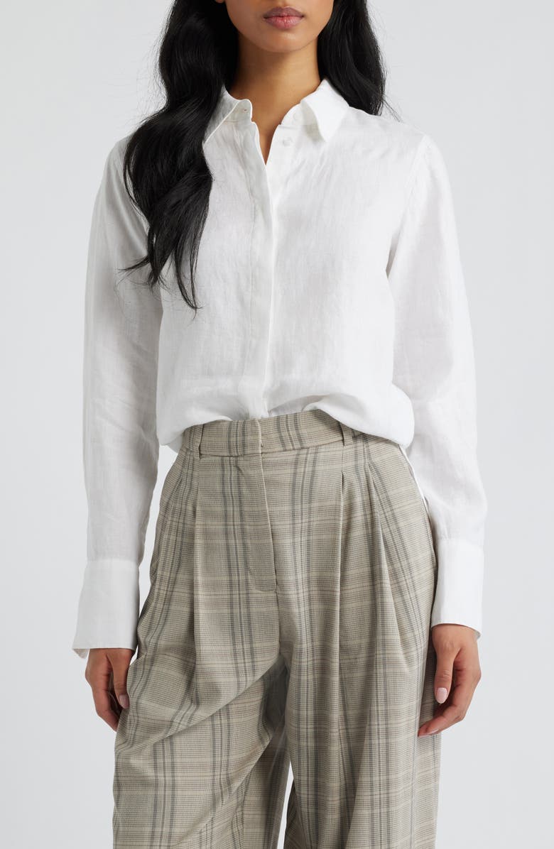 Samara Linen Button-Up Shirt