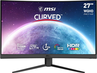 MSI G27CQ4 E2 27 Inch WQHD Curved Gaming Monitor: £219 £158.99 at Amazon