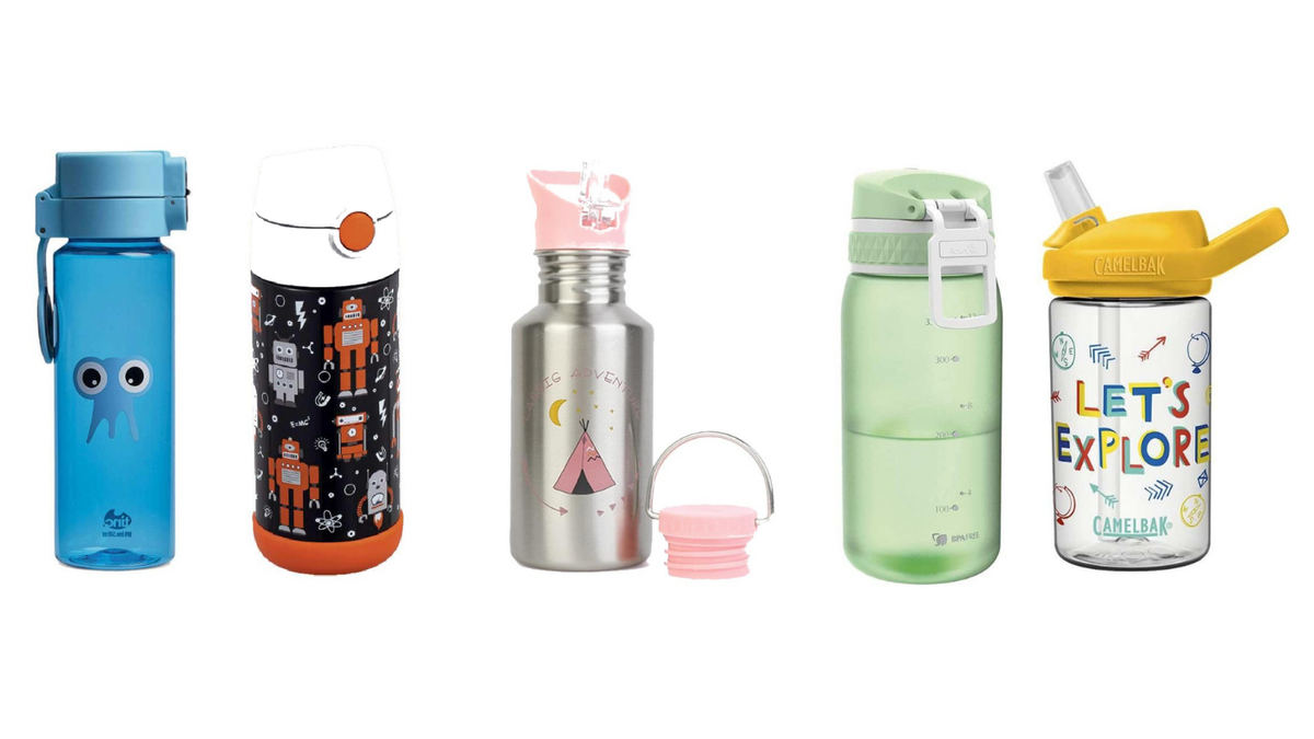 The best children's water bottles for on-the-go hydration